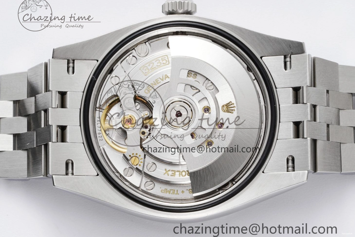 Bracelet Gray Edition 904L Green Roman Best Dial VR3235 Steel 126234 1:1 on DateJust Jubilee 36 Markers Clean 0506